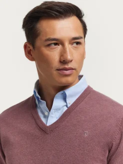 Jerséis-Alvaro Moreno JERSEY V-NECK TRENDY Violeta