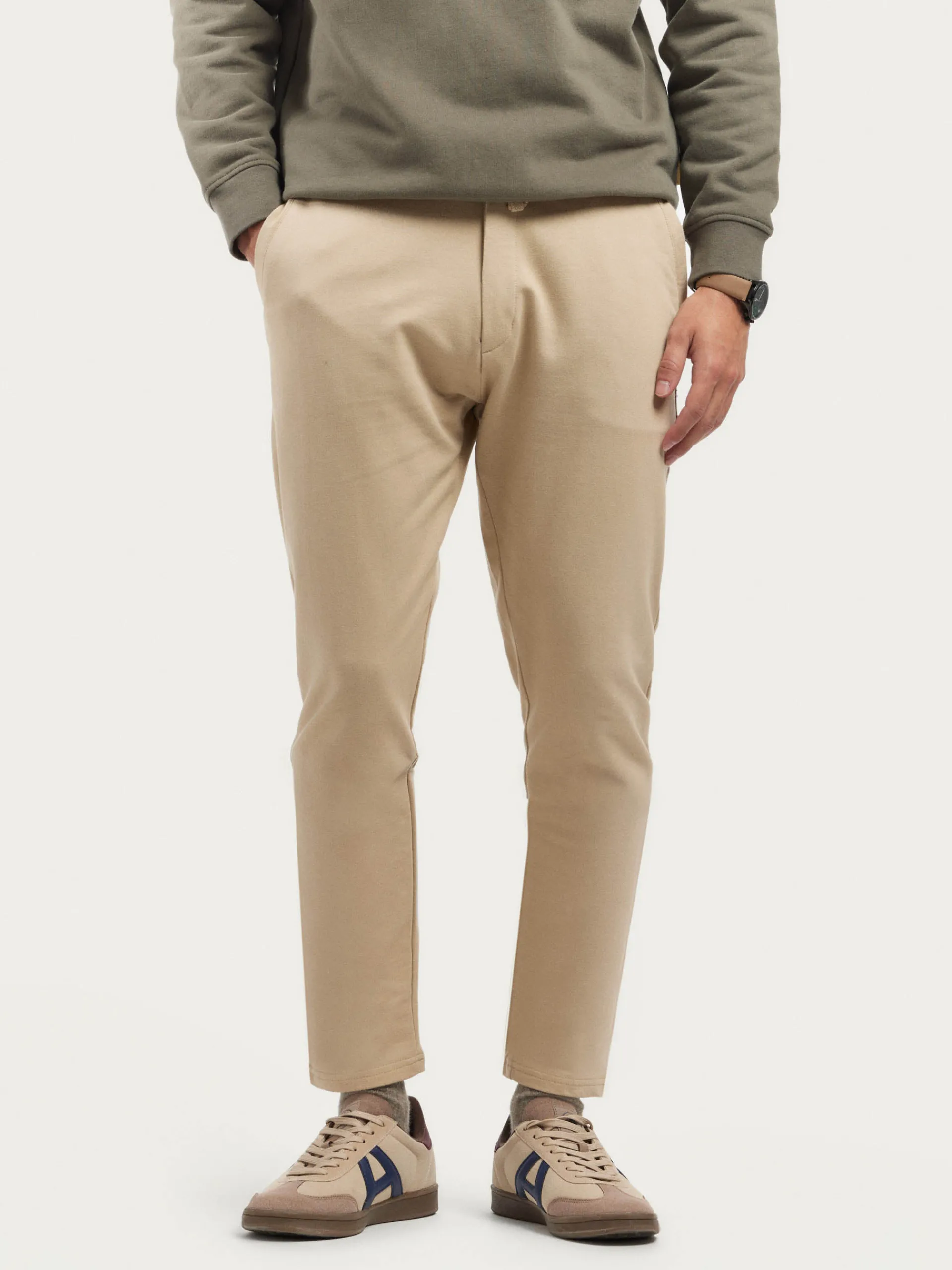 Casual-Alvaro Moreno JOGGER CHINO PUNTO Camel