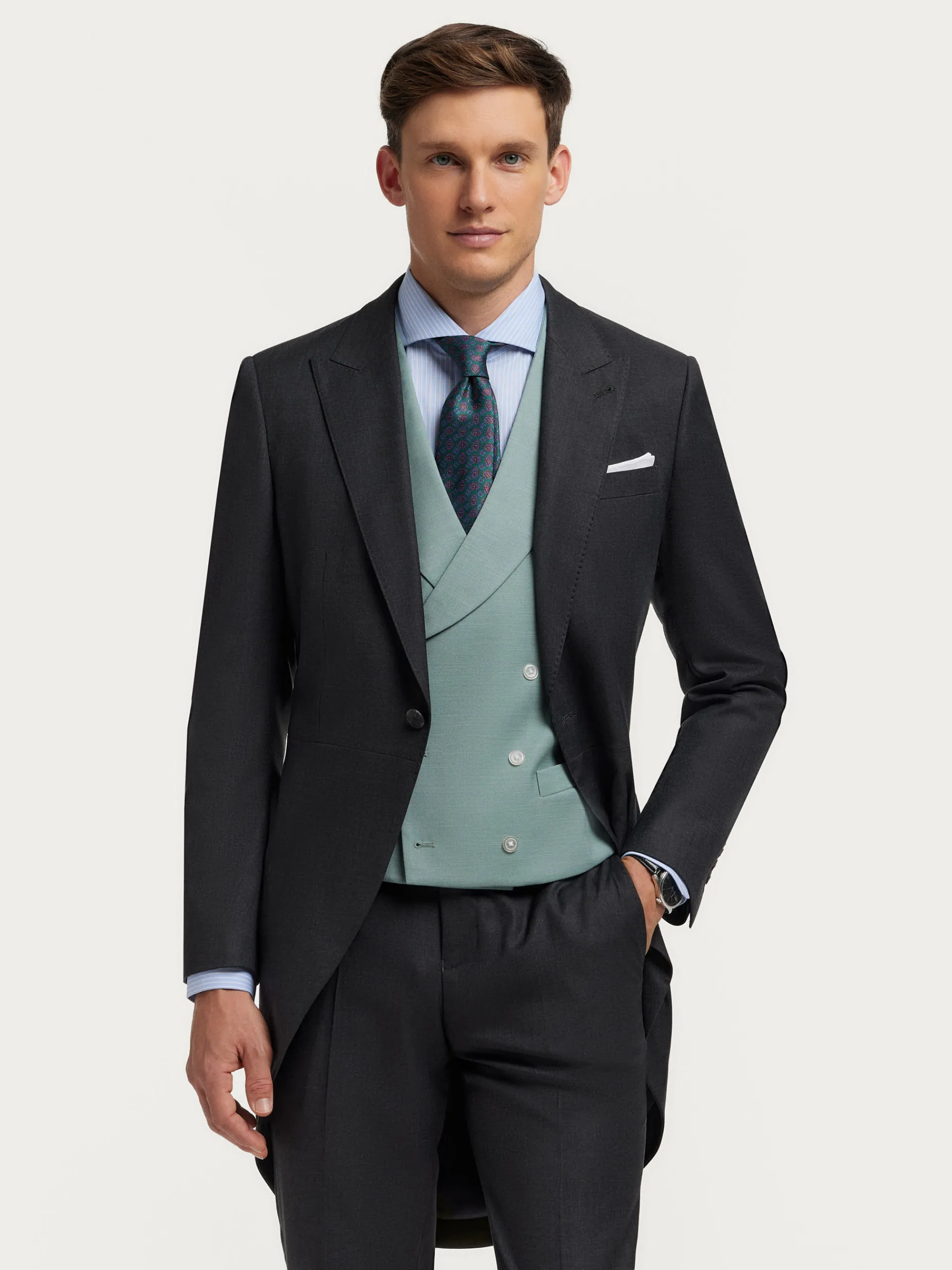 Chaqués|Chaqués-Alvaro Moreno LEVITA CHAQUE WEDDING Gris