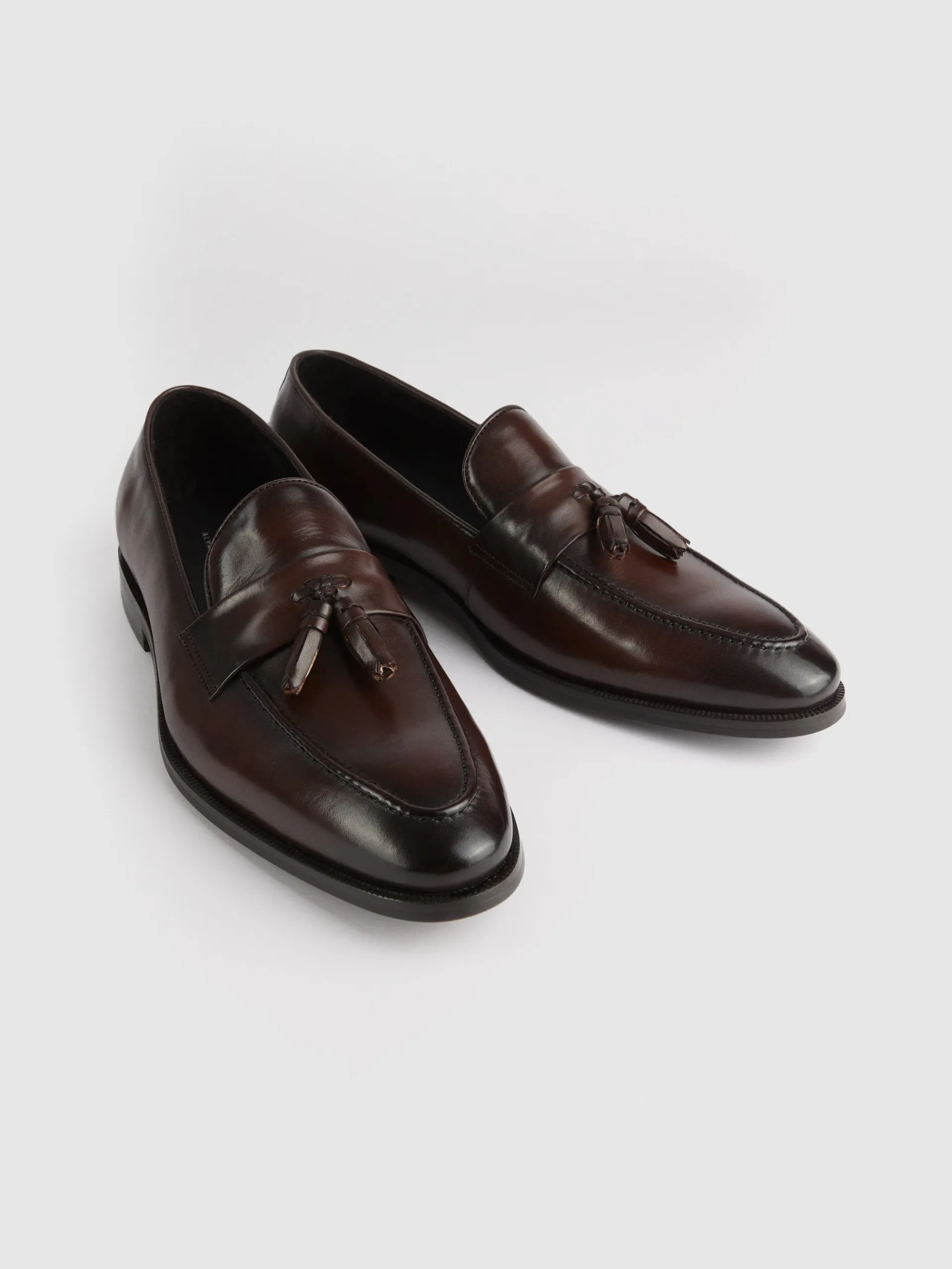 Vestir-Alvaro Moreno MOCASIN ANTIFAZ BORLAS MARRÓN Marrón