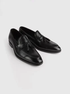 Vestir-Alvaro Moreno MOCASIN ANTIFAZ BORLAS Negro