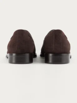 Vestir-Alvaro Moreno MOCASIN SERRAJE BORLAS MARRÓN Marrón