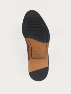 Vestir-Alvaro Moreno MOCASIN SERRAJE BORLAS MARRÓN Marrón