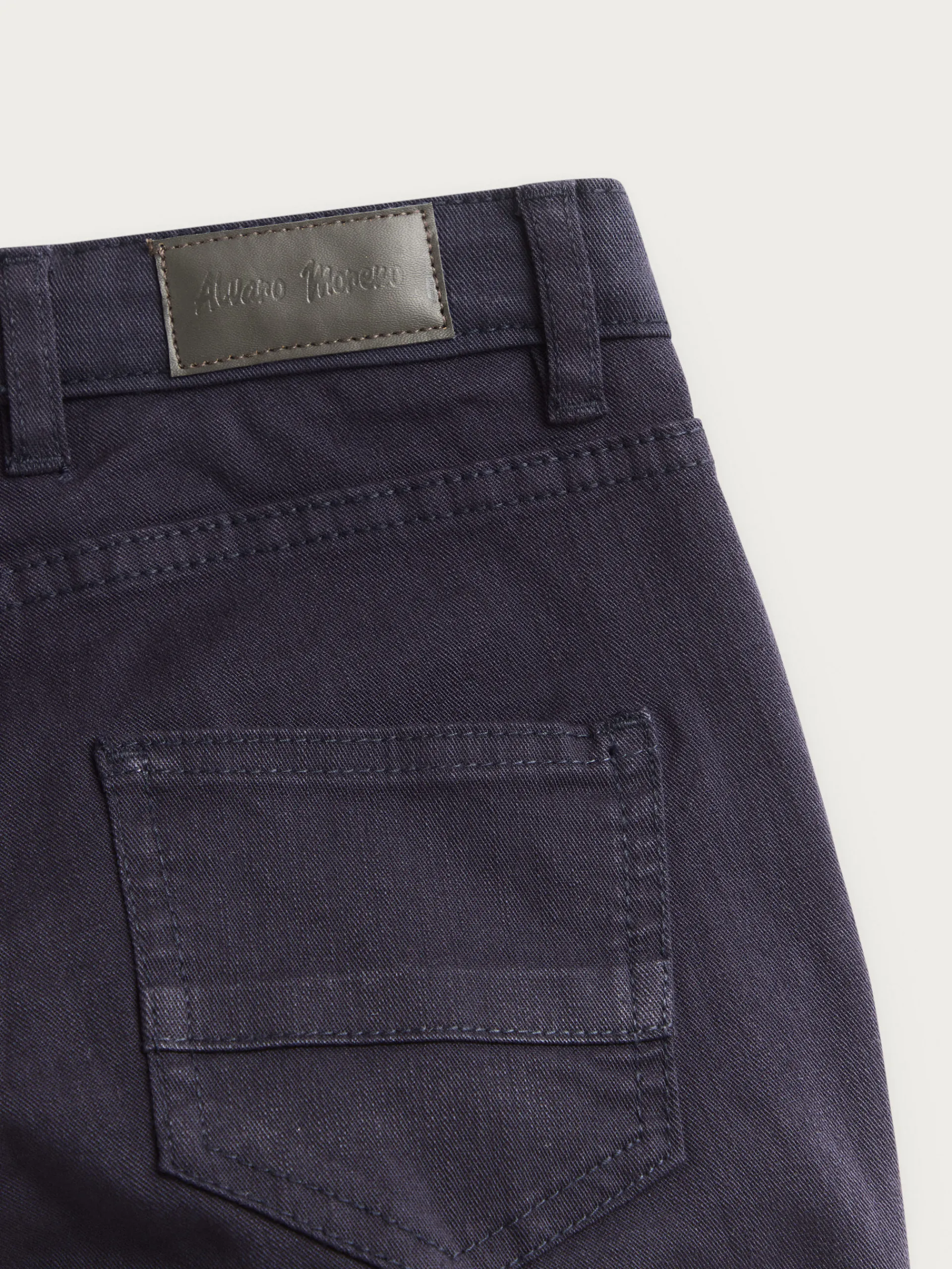Pantalones-Alvaro Moreno PANTALON 5 POCKETS KIDS Azul Marino