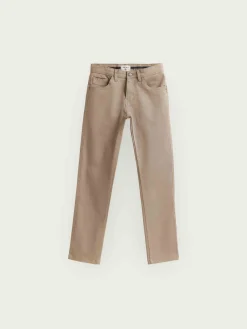Pantalones-Alvaro Moreno PANTALON 5 POCKETS KIDS Camel