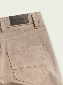 Pantalones-Alvaro Moreno PANTALON 5 POCKETS KIDS Camel