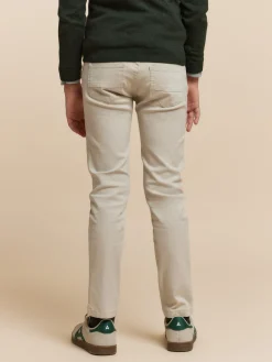 Pantalones-Alvaro Moreno PANTALON 5 POCKETS KIDS Crudo