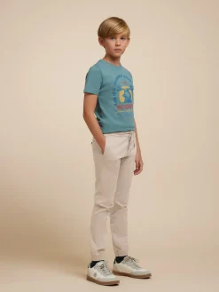Pantalones-Alvaro Moreno PANTALON ANDER KIDS Beige