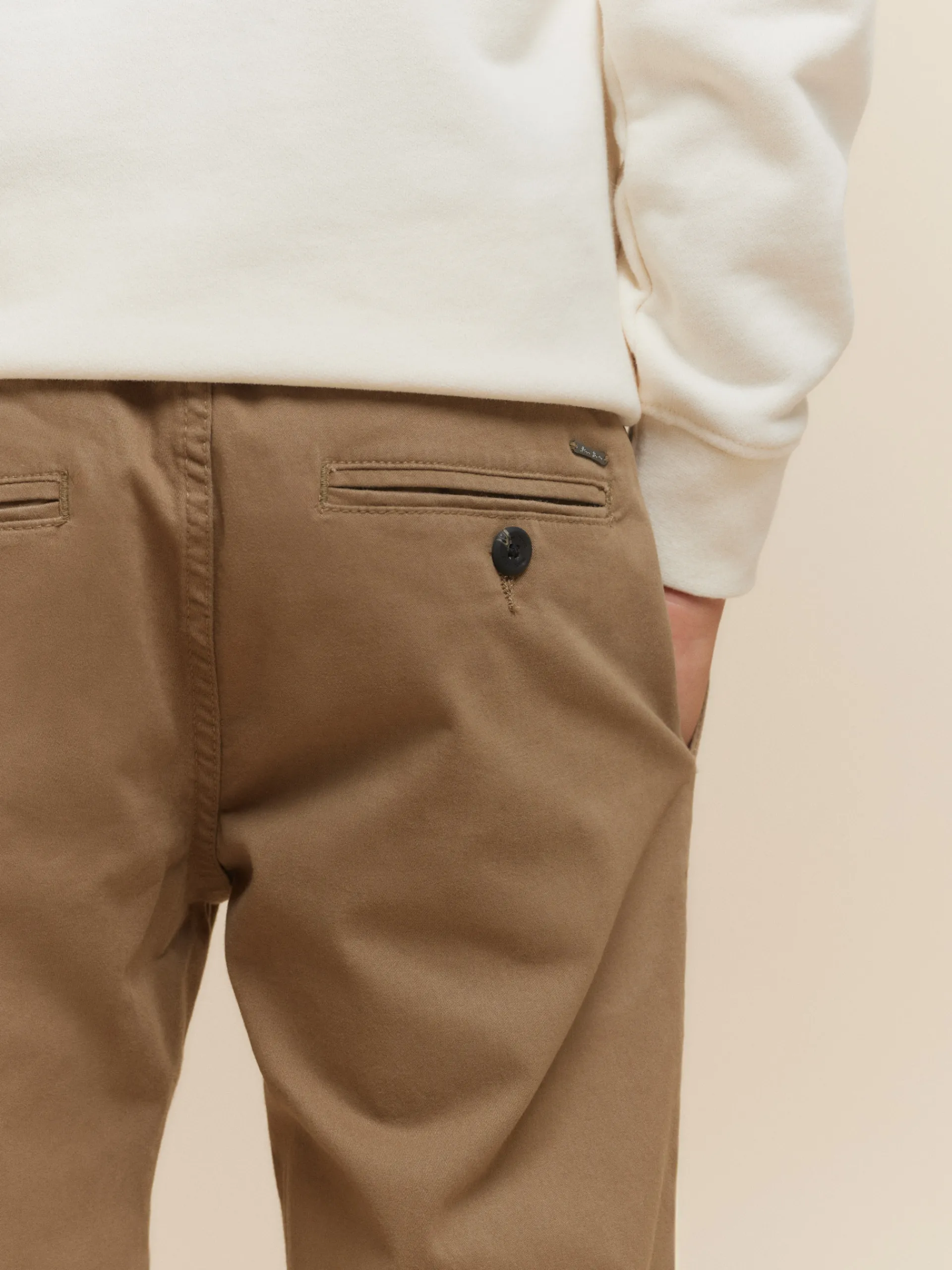 Pantalones-Alvaro Moreno PANTALON ANDER KIDS Camel