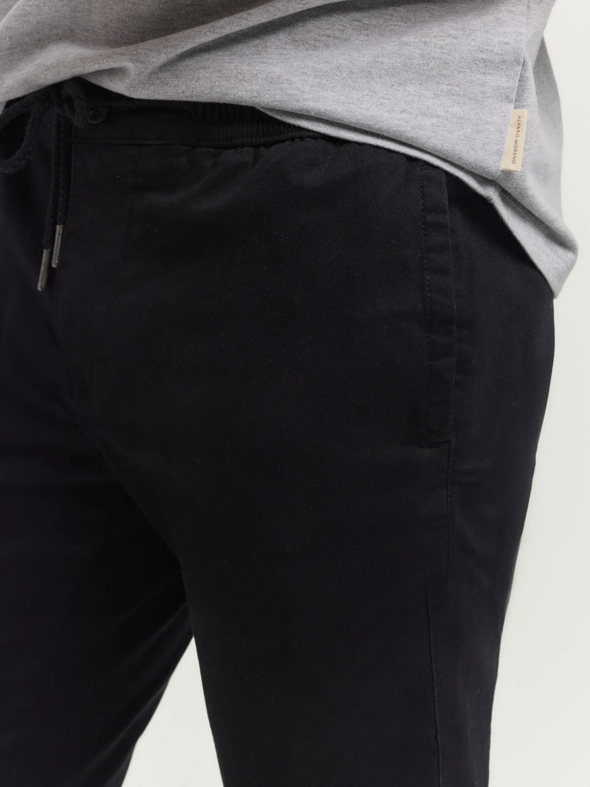 Casual-Alvaro Moreno PANTALON ANDER Negro