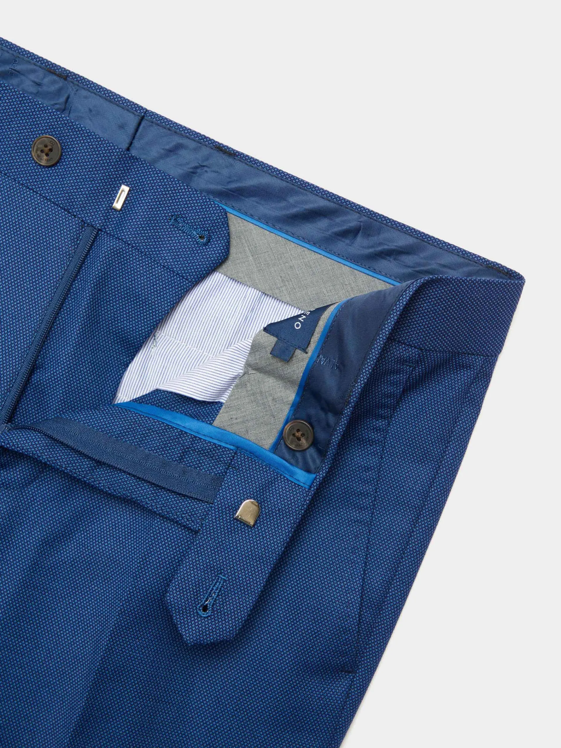 Trajes|Trajes-Alvaro Moreno PANTALON BIRDEYE Azul
