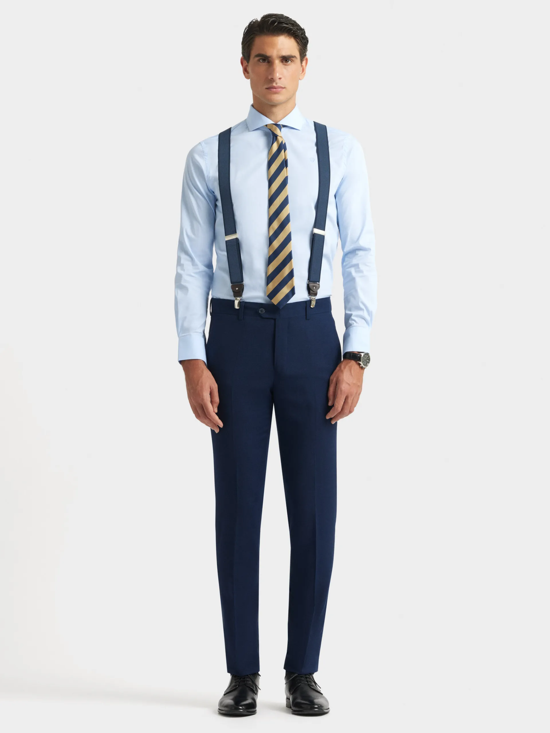 Trajes|Trajes-Alvaro Moreno PANTALON BIRDEYE Azul Marino