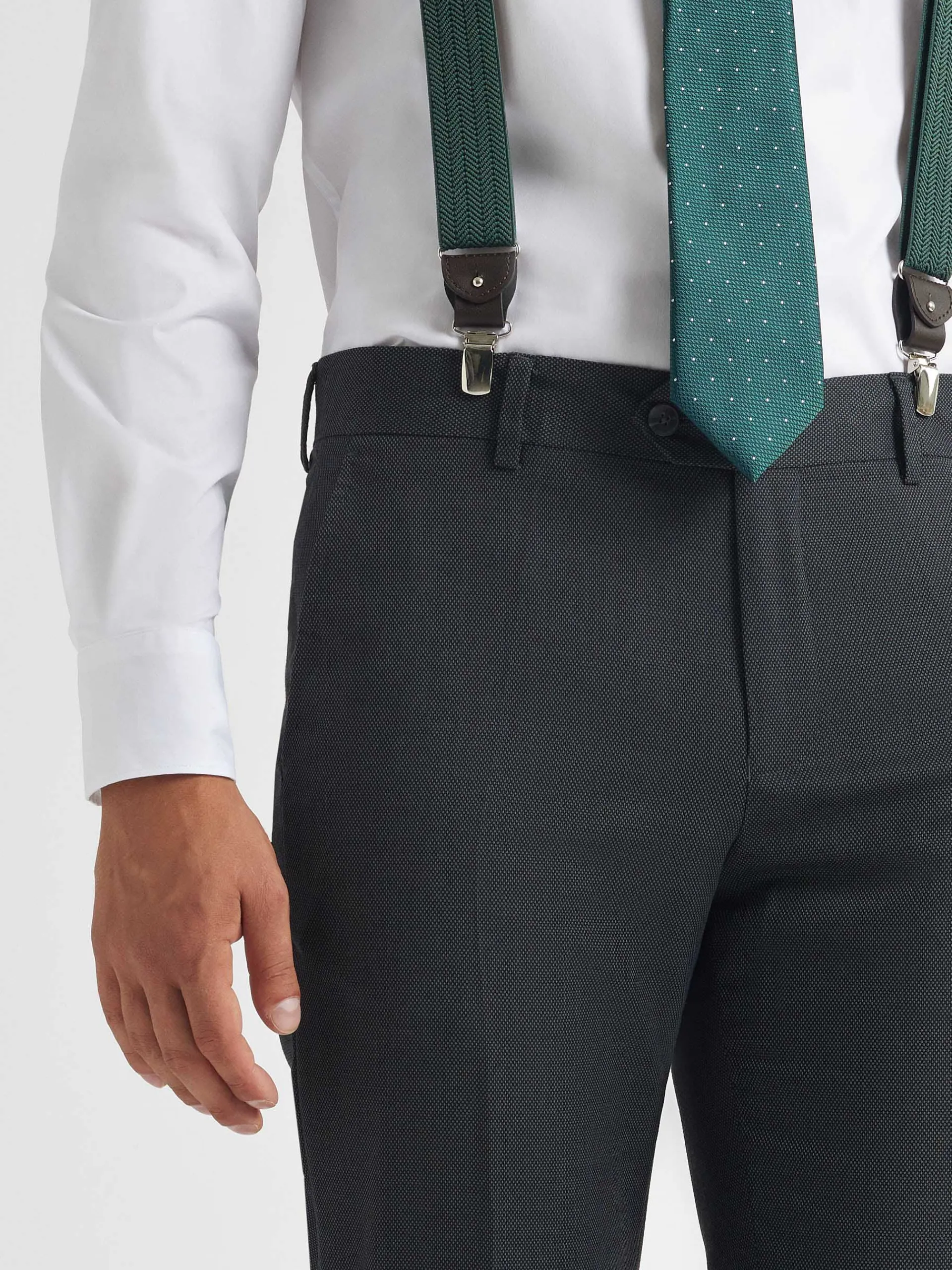 Trajes|Trajes-Alvaro Moreno PANTALON BIRDEYE Gris