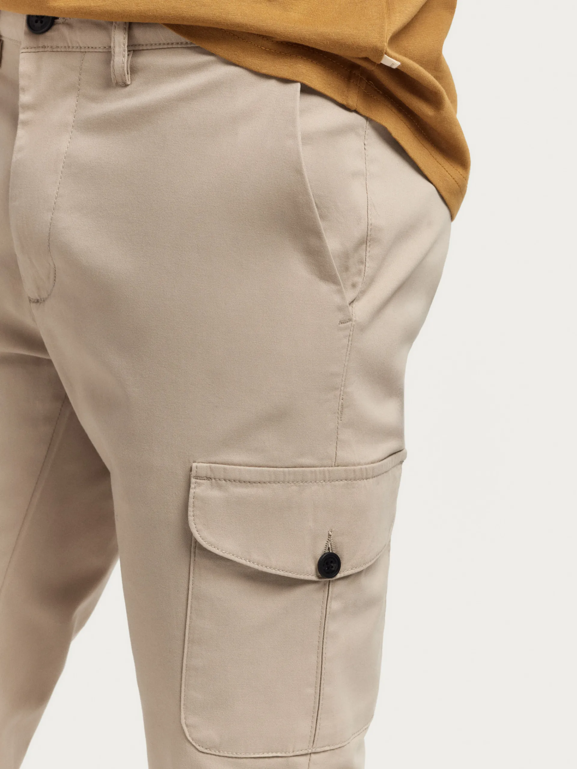 Cargo-Alvaro Moreno PANTALON BUFFALO Beige