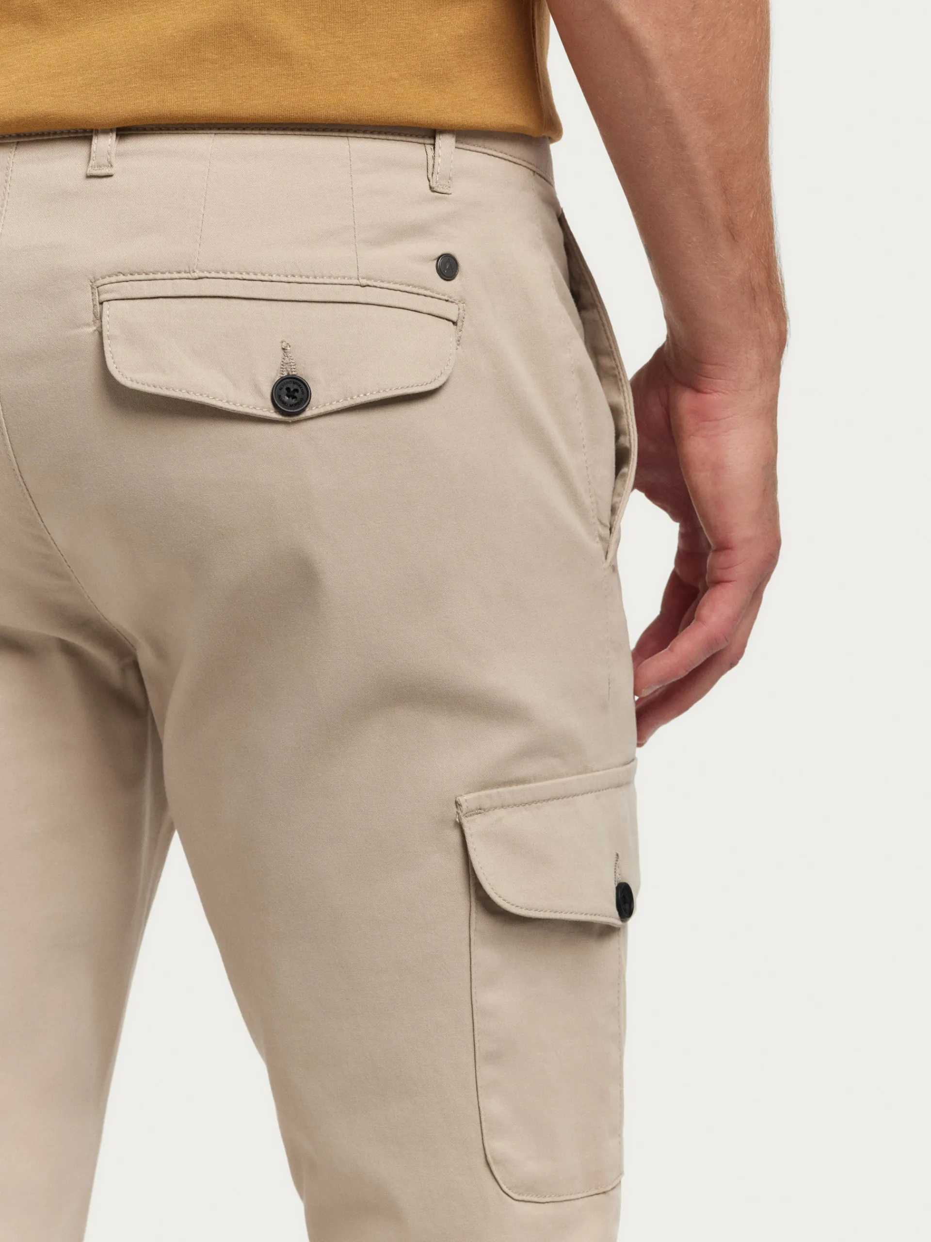 Cargo-Alvaro Moreno PANTALON BUFFALO Beige