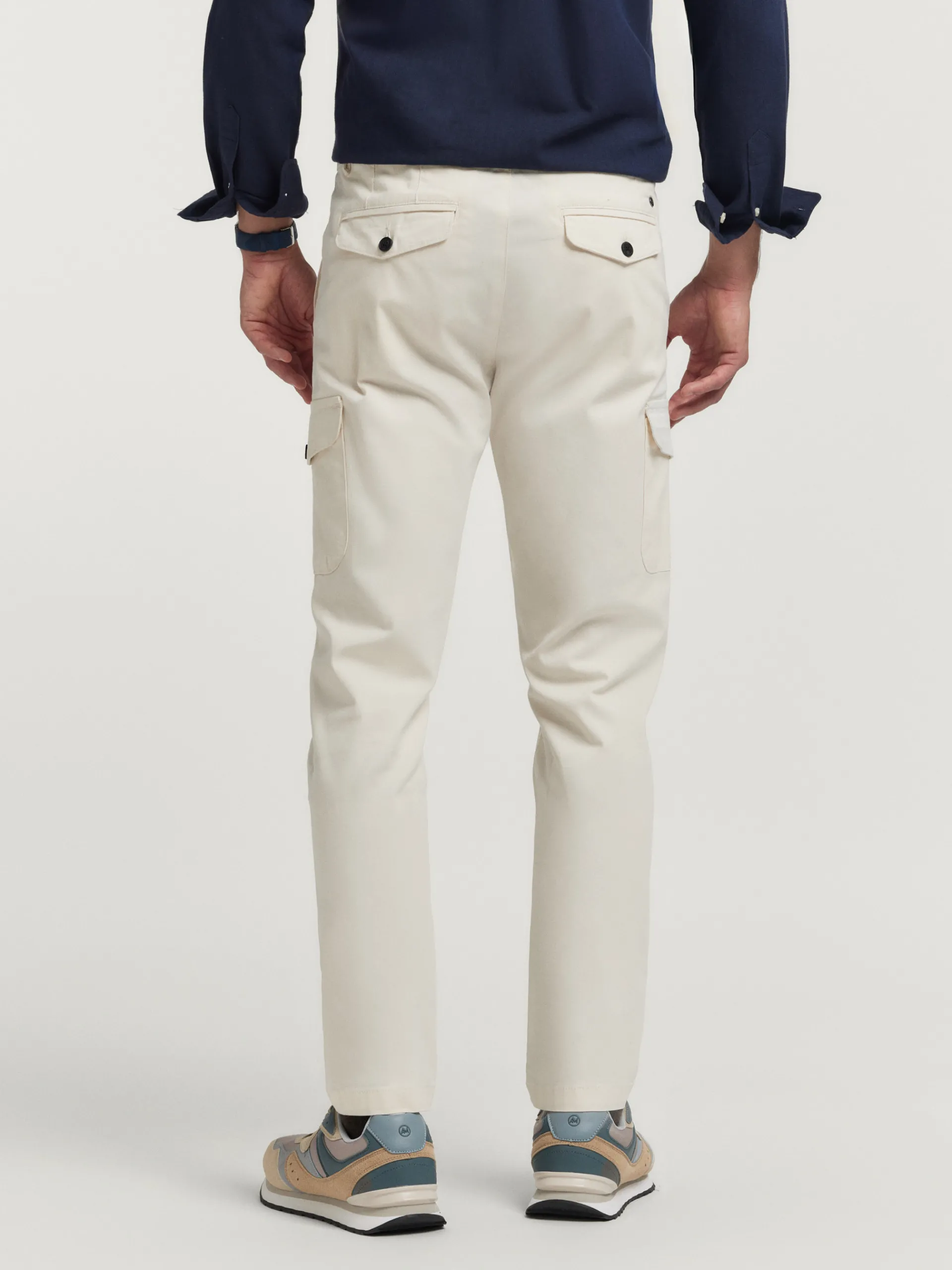 Cargo-Alvaro Moreno PANTALON BUFFALO Crudo