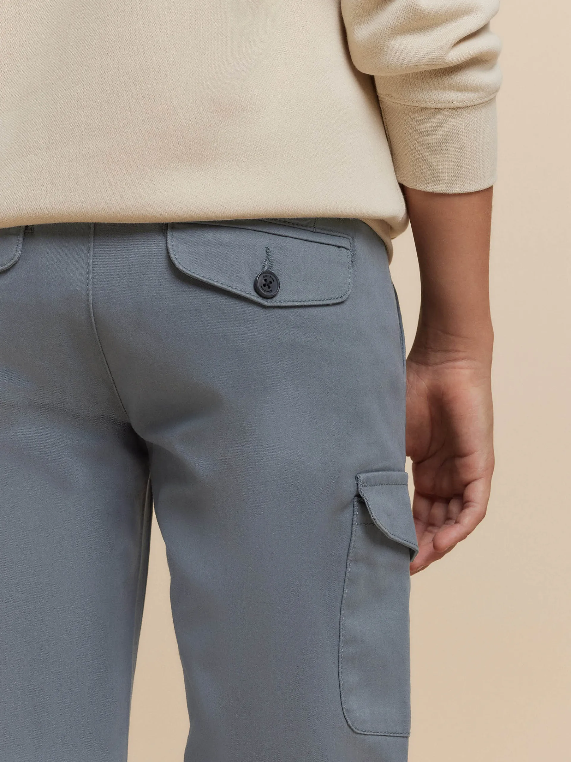 Pantalones-Alvaro Moreno PANTALON BUFFALO KIDS Azul