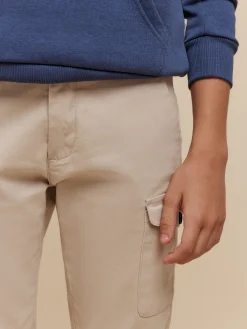 Pantalones-Alvaro Moreno PANTALON BUFFALO KIDS Beige