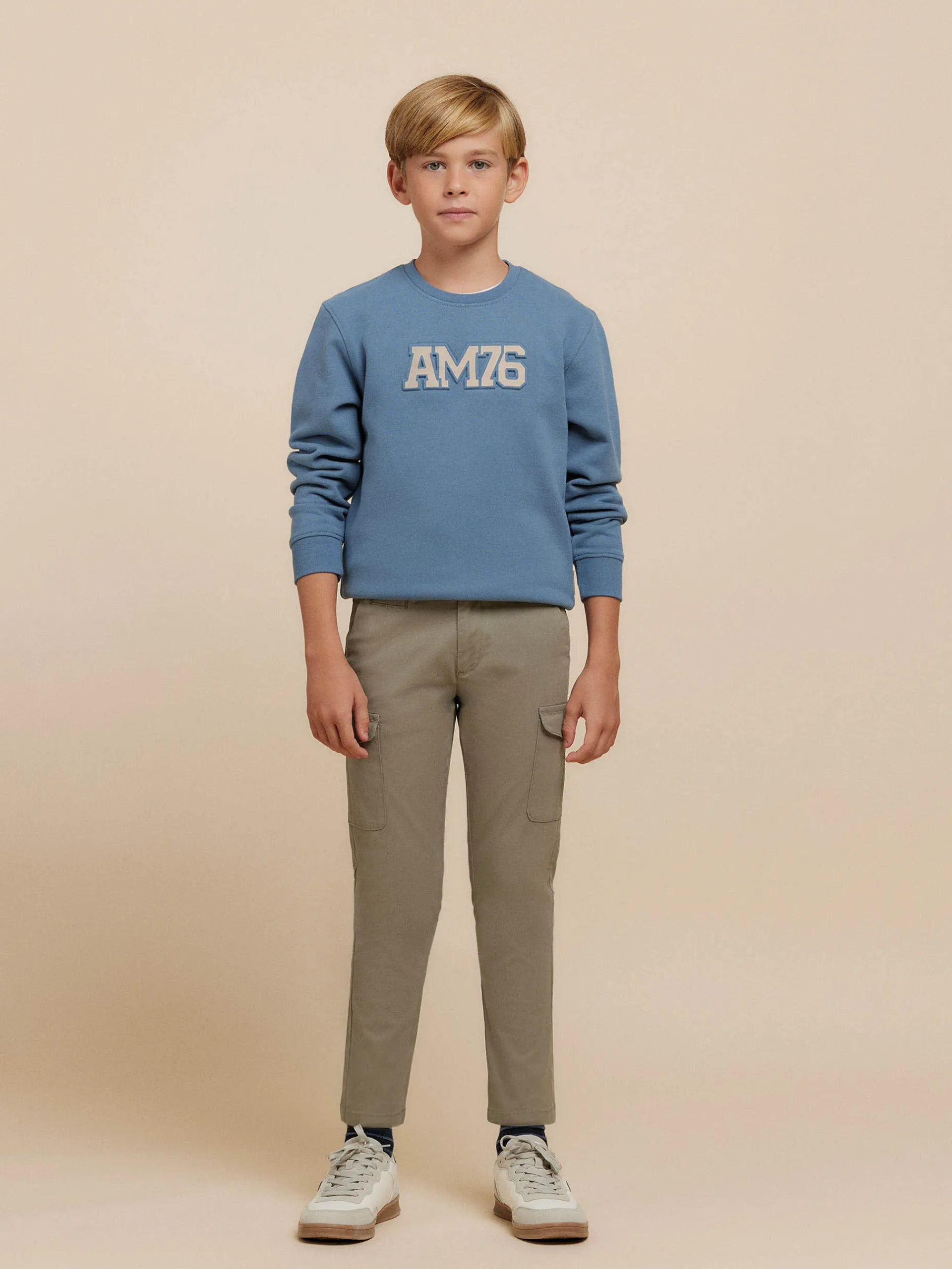Pantalones-Alvaro Moreno PANTALON BUFFALO KIDS Verde