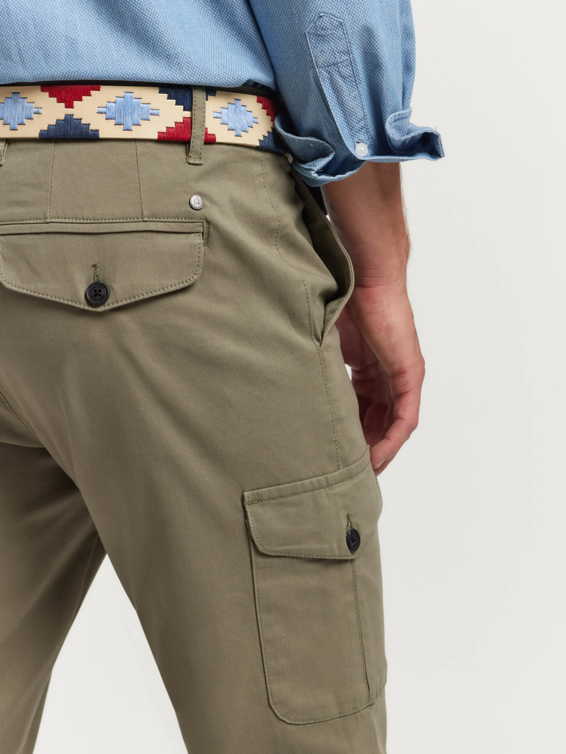 Cargo-Alvaro Moreno PANTALON BUFFALO Verde