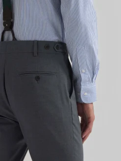 Trajes|Trajes-Alvaro Moreno PANTALON CAPO FIL A FIL Gris