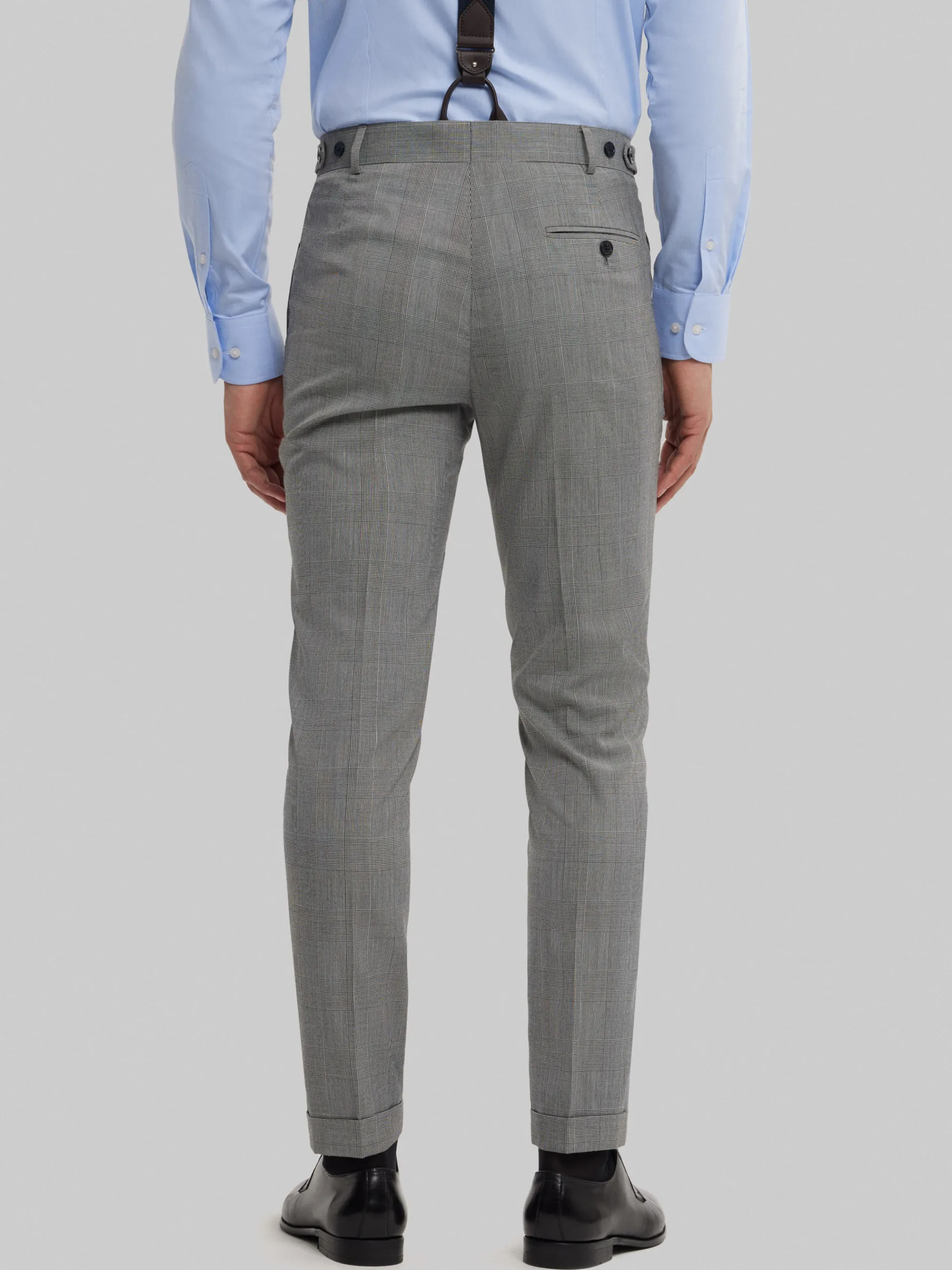 Trajes|Trajes-Alvaro Moreno PANTALON CAPO GALES Gris