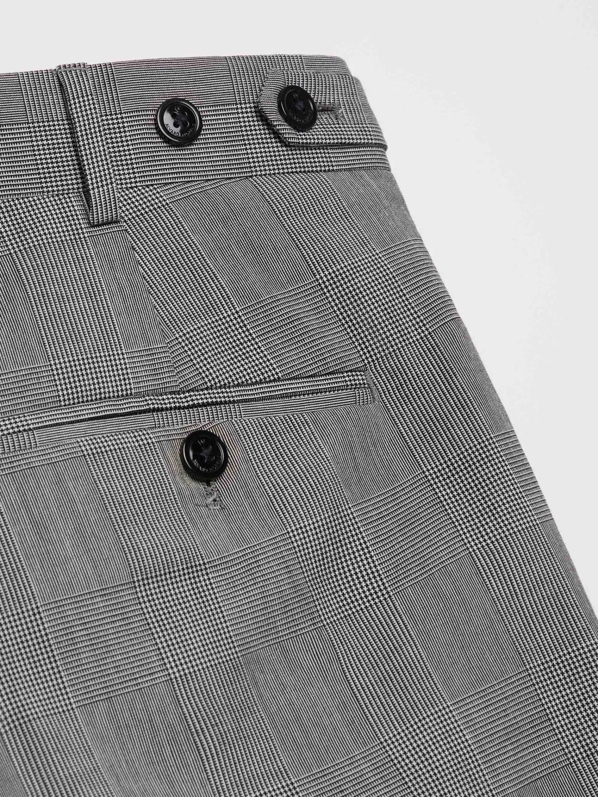 Trajes|Trajes-Alvaro Moreno PANTALON CAPO GALES Gris