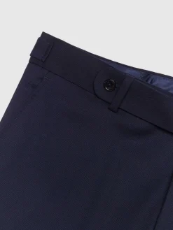 Trajes|Trajes-Alvaro Moreno PANTALON CAPO MICRO Azul Marino
