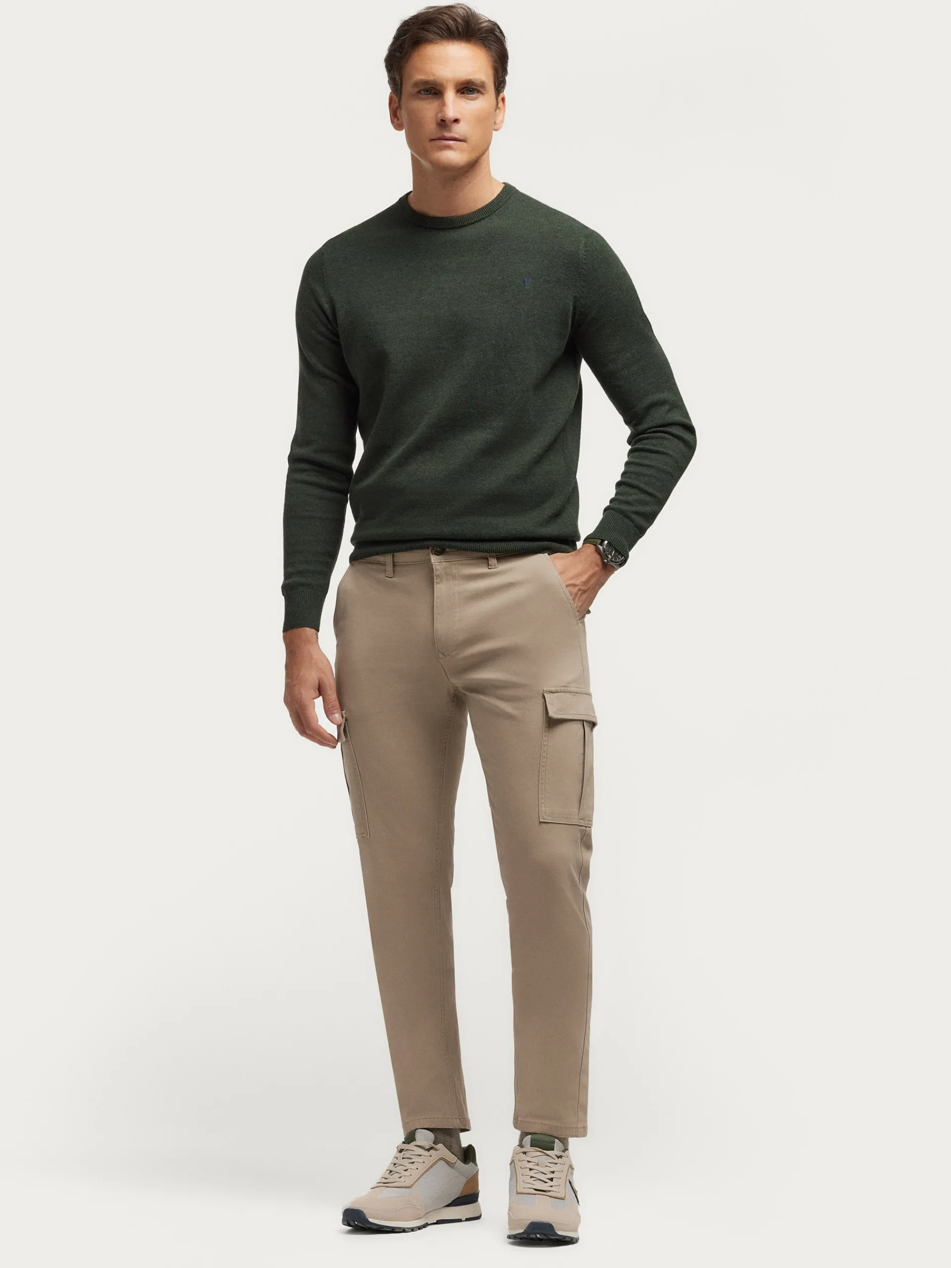 Cargo-Alvaro Moreno PANTALON CARGO ELVIS Beige