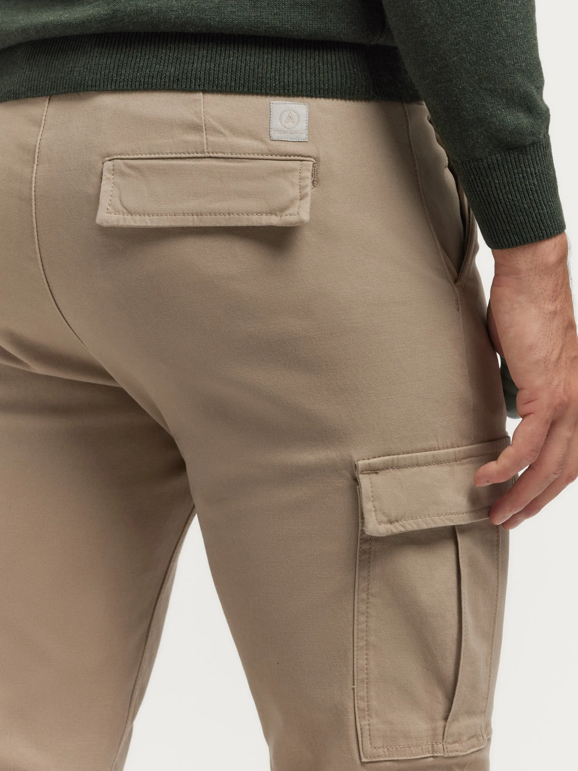 Cargo-Alvaro Moreno PANTALON CARGO ELVIS Beige