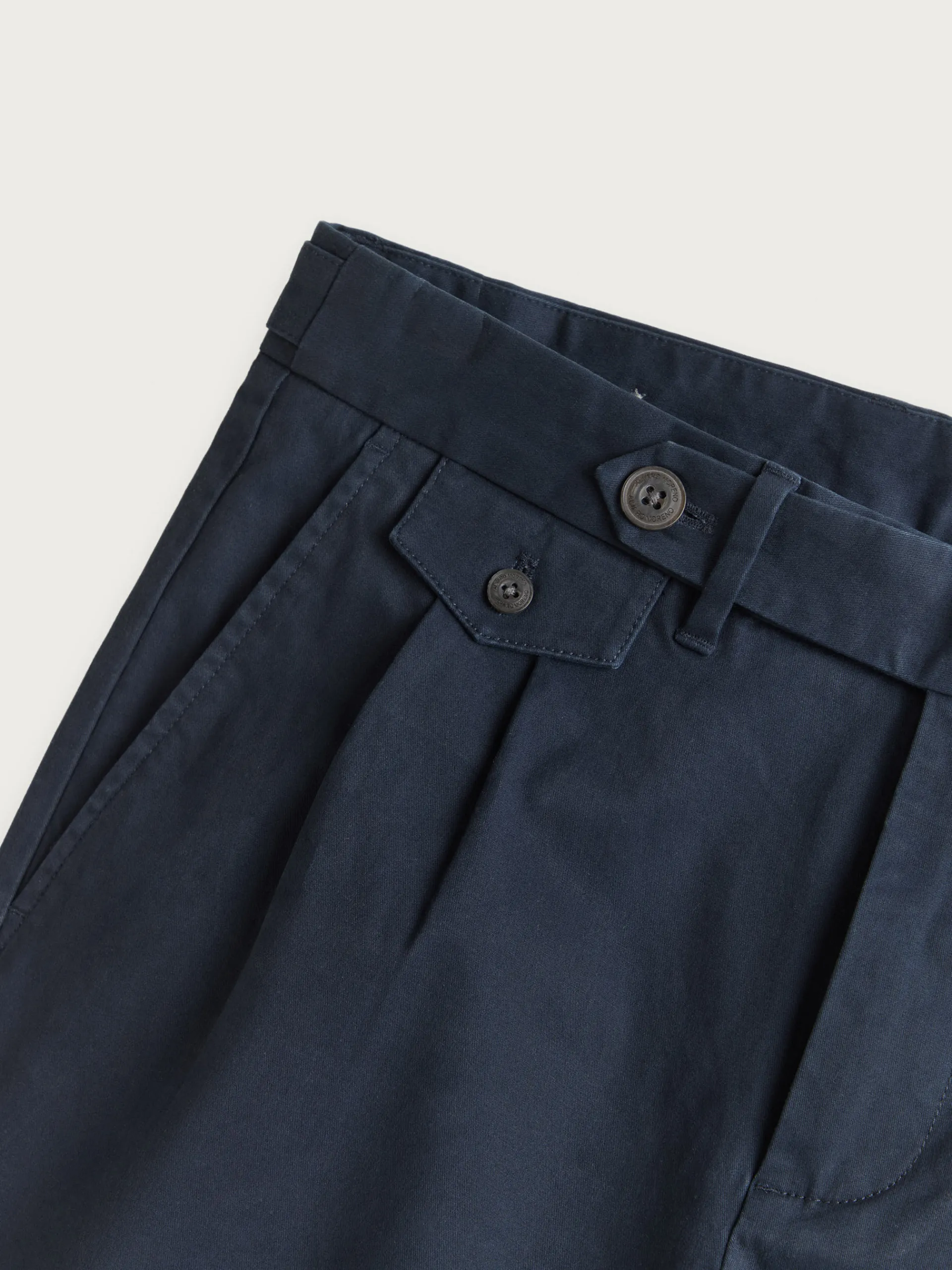 Chino-Alvaro Moreno PANTALON CARROT Azul Marino