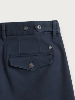Chino-Alvaro Moreno PANTALON CARROT Azul Marino