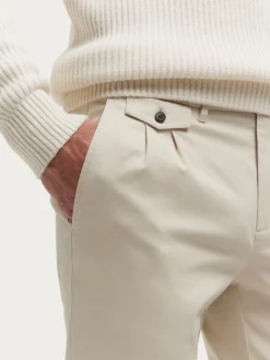 Chino-Alvaro Moreno PANTALON CARROT Crudo