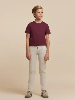 Pantalones-Alvaro Moreno PANTALON CHINO KIDS Piedra