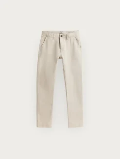 Pantalones-Alvaro Moreno PANTALON CHINO KIDS Piedra