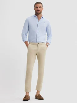 Chino-Alvaro Moreno PANTALON CHINO SLIM FIT Beige