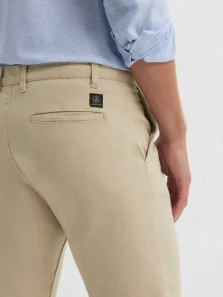 Chino-Alvaro Moreno PANTALON CHINO SLIM FIT Beige