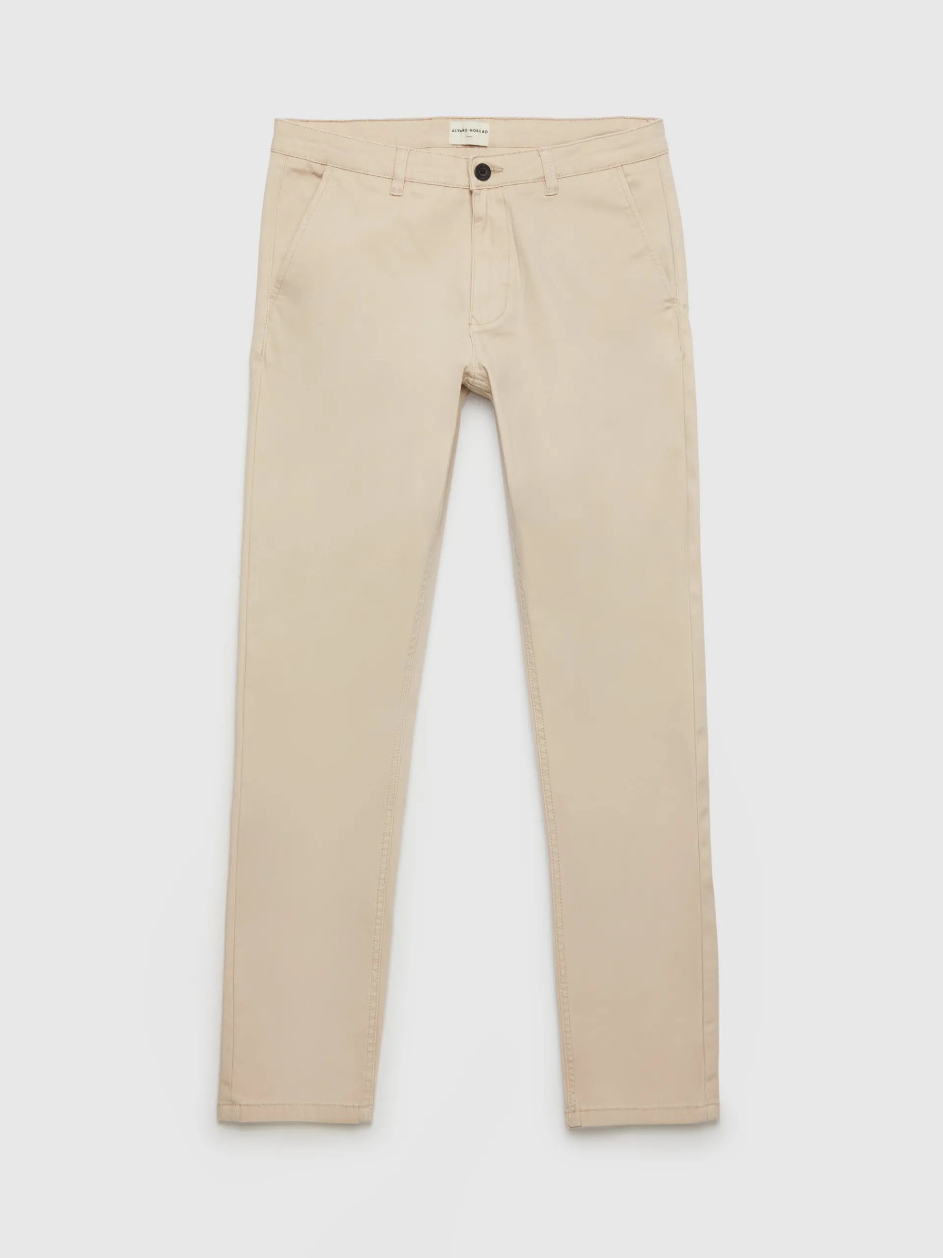 Chino-Alvaro Moreno PANTALON CHINO SLIM FIT Beige