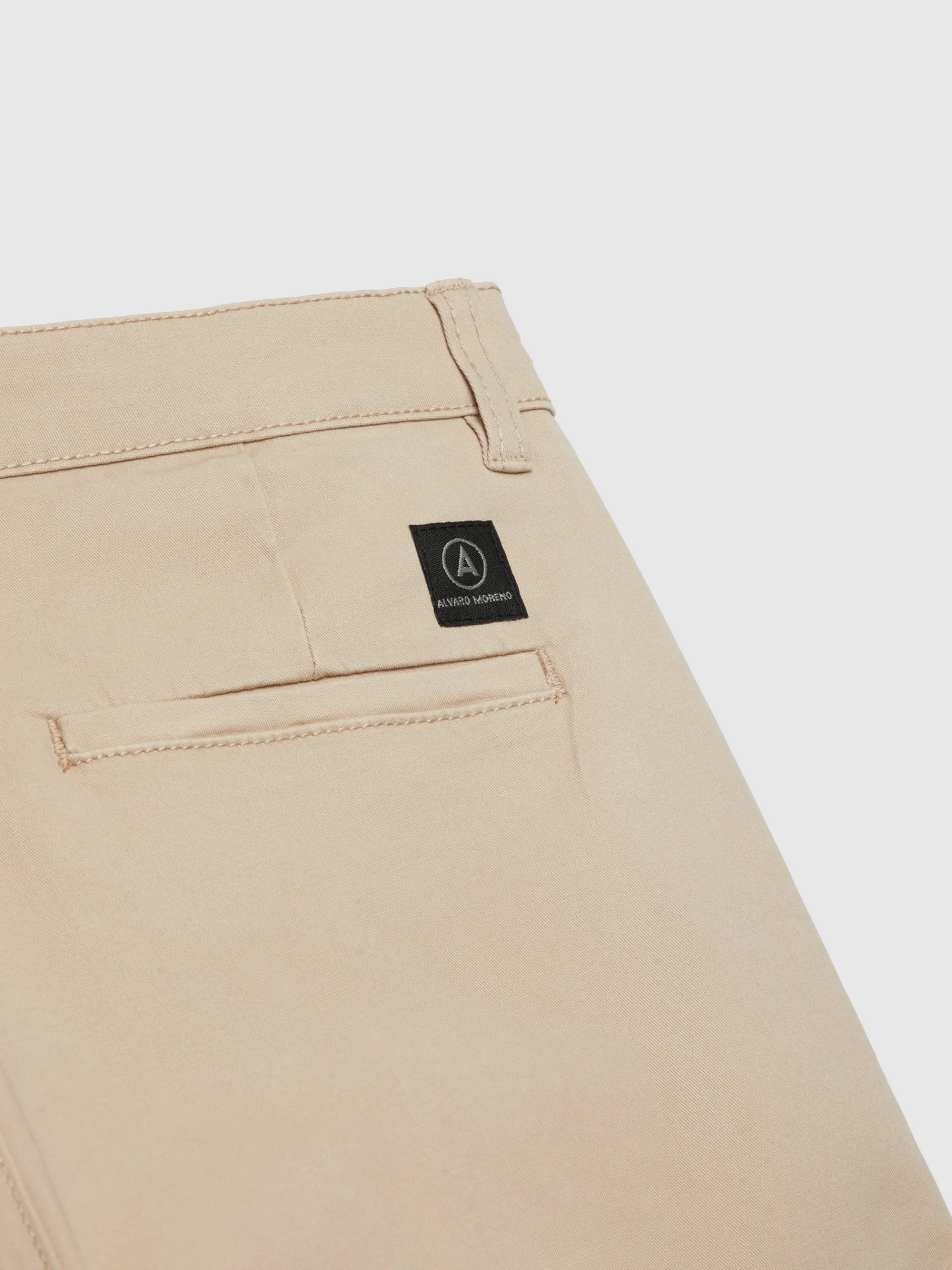 Chino-Alvaro Moreno PANTALON CHINO SLIM FIT Beige
