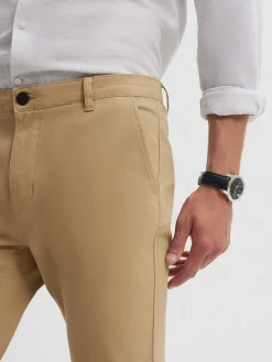 Chino-Alvaro Moreno PANTALON CHINO SLIM FIT Camel
