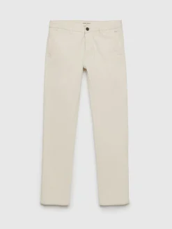 Chino-Alvaro Moreno PANTALON CHINO SLIM FIT Crudo