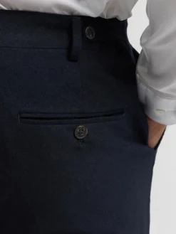 Trajes|Trajes-Alvaro Moreno PANTALON CLASSIC TWILL Azul Marino