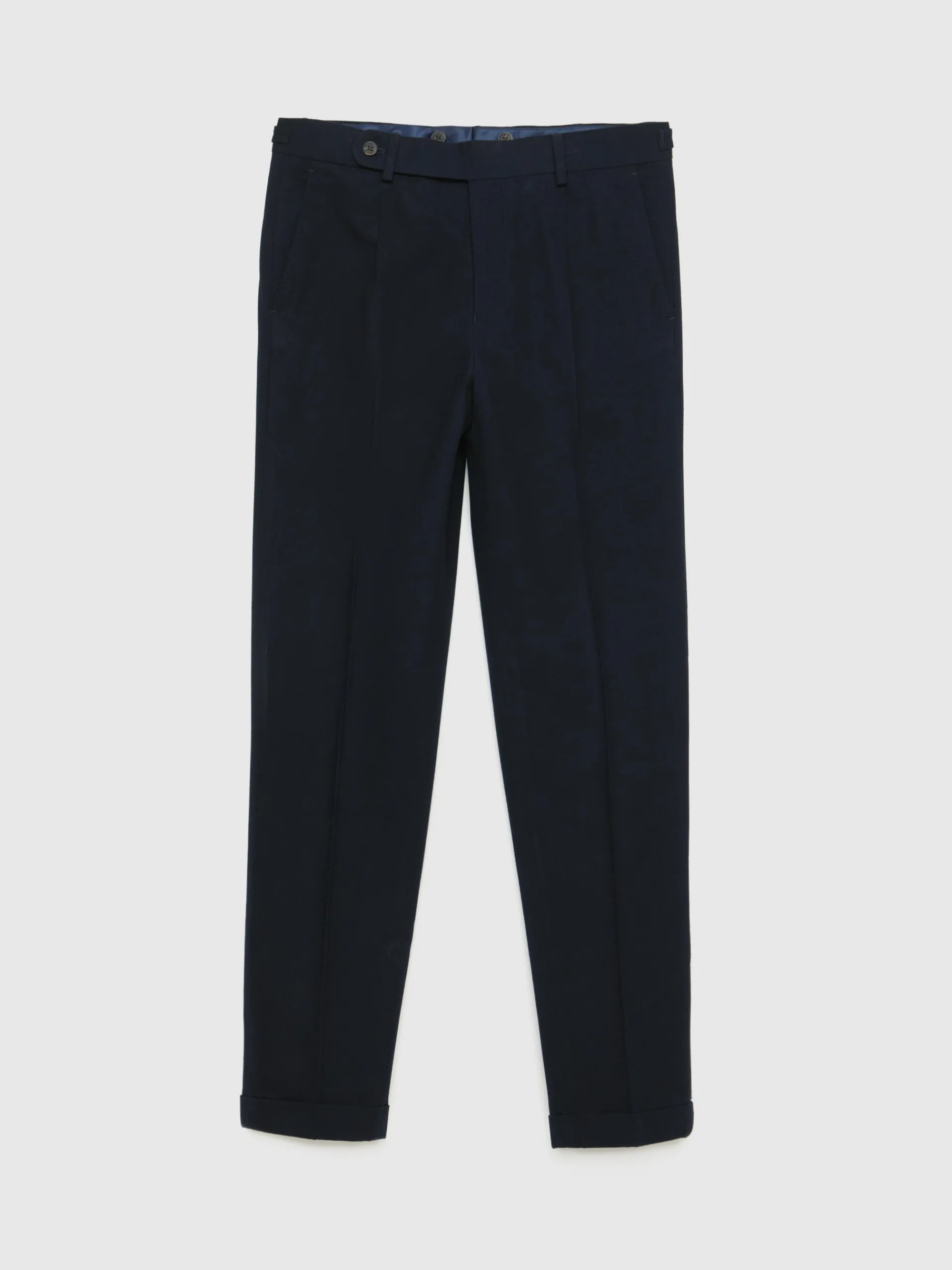 Trajes|Trajes-Alvaro Moreno PANTALON CLASSIC TWILL Azul Marino
