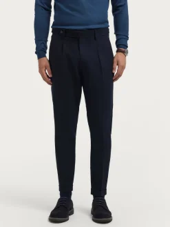 Vestir-Alvaro Moreno PANTALON CLASSIC TWILL Azul Marino