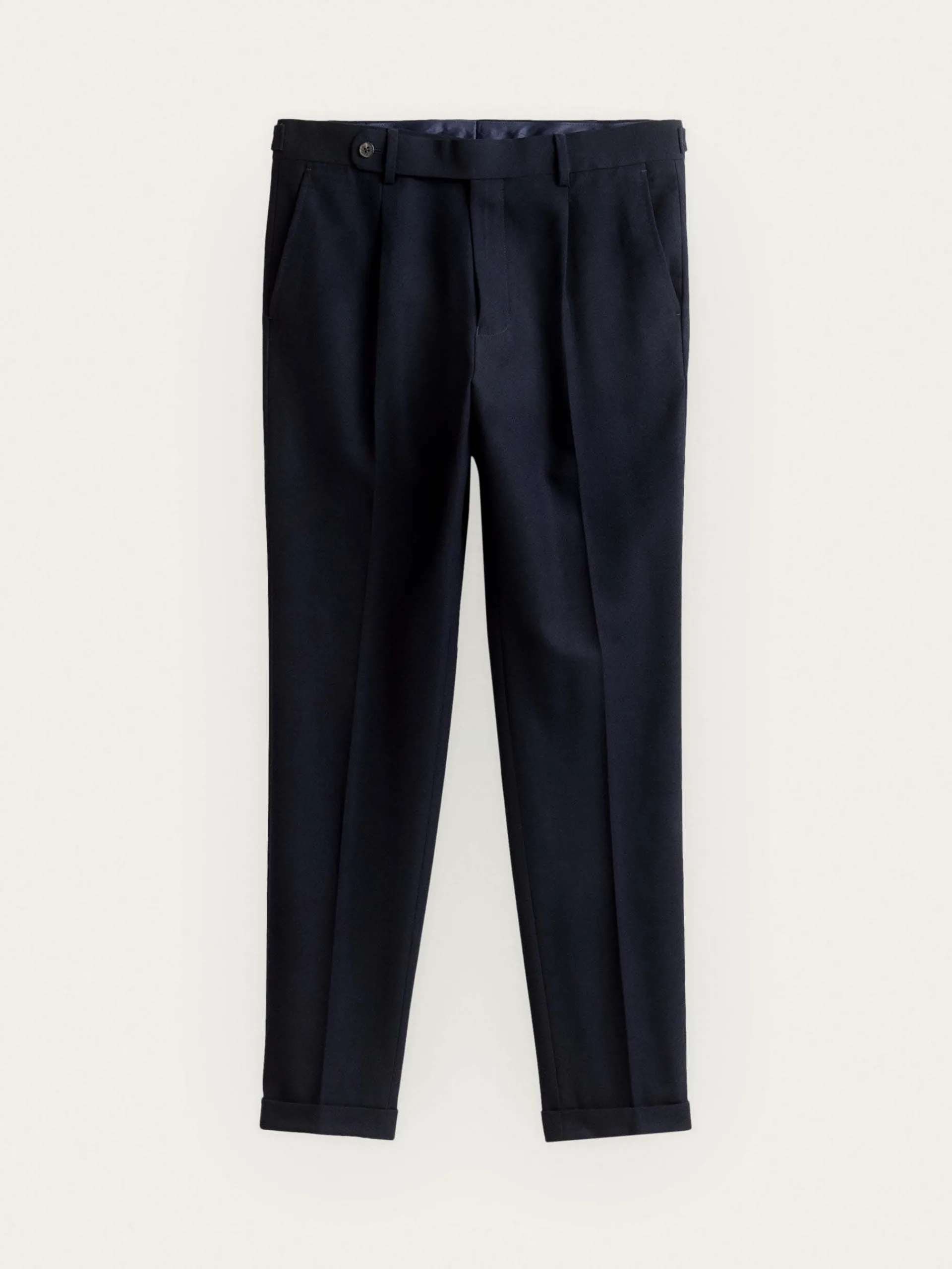 Vestir-Alvaro Moreno PANTALON CLASSIC TWILL Azul Marino