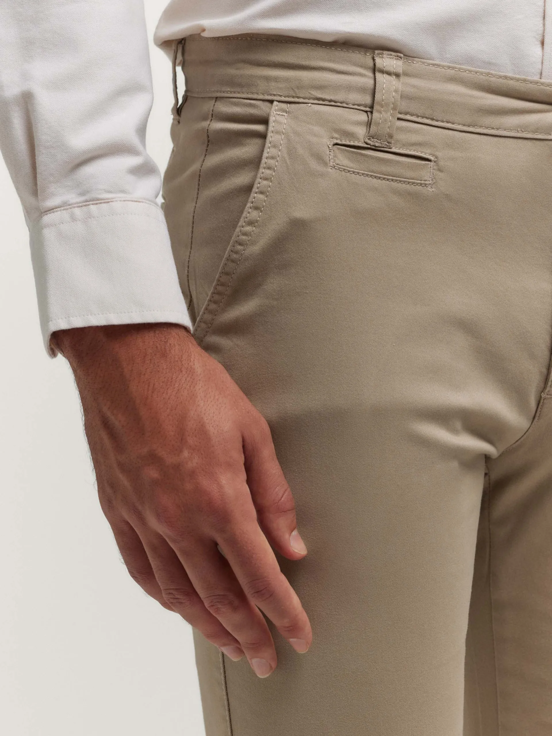 Chino-Alvaro Moreno PANTALON COOPER Camel
