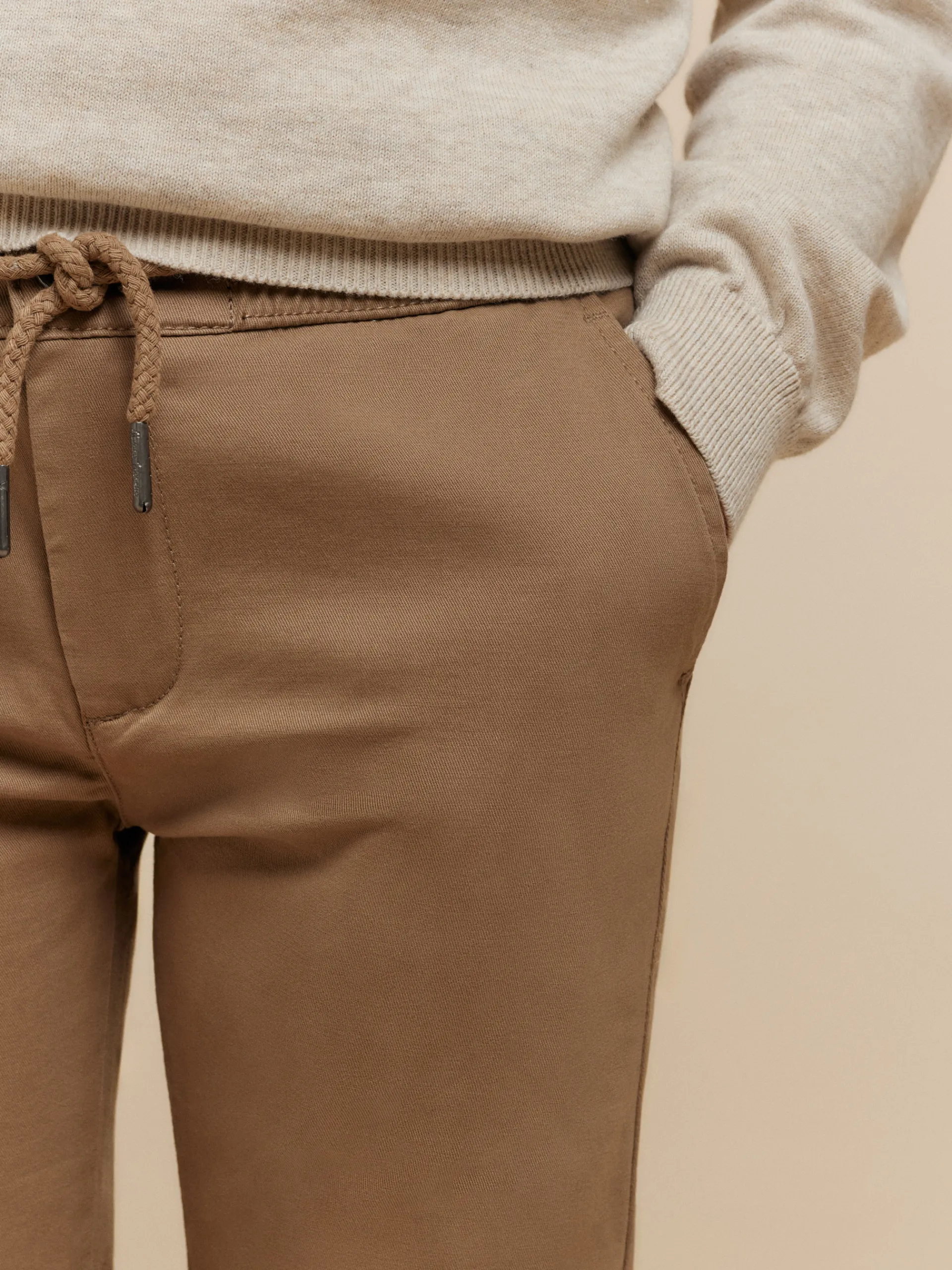 Pantalones-Alvaro Moreno PANTALON DALTON KIDS Camel