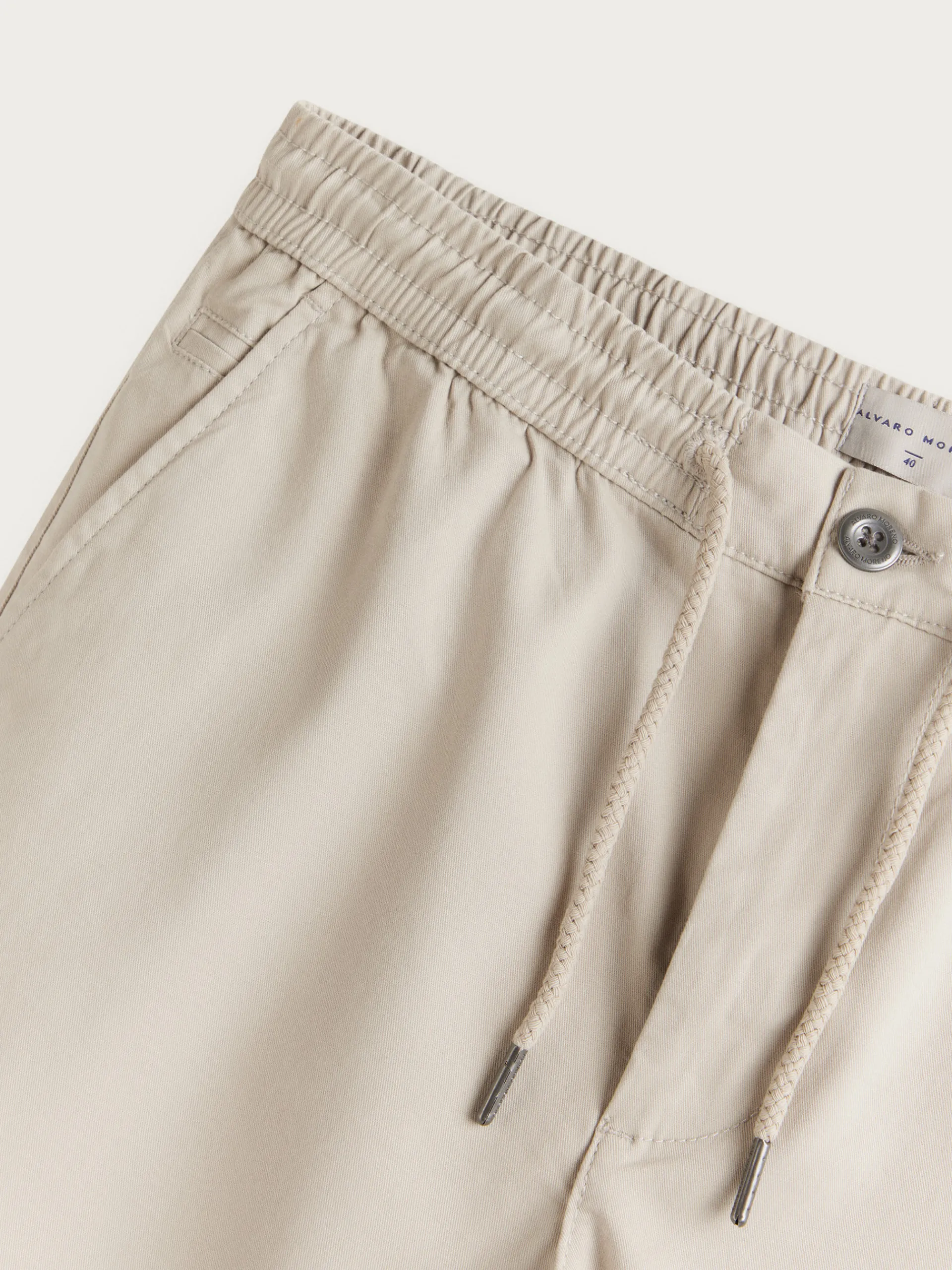 Casual-Alvaro Moreno PANTALON DALTON Piedra