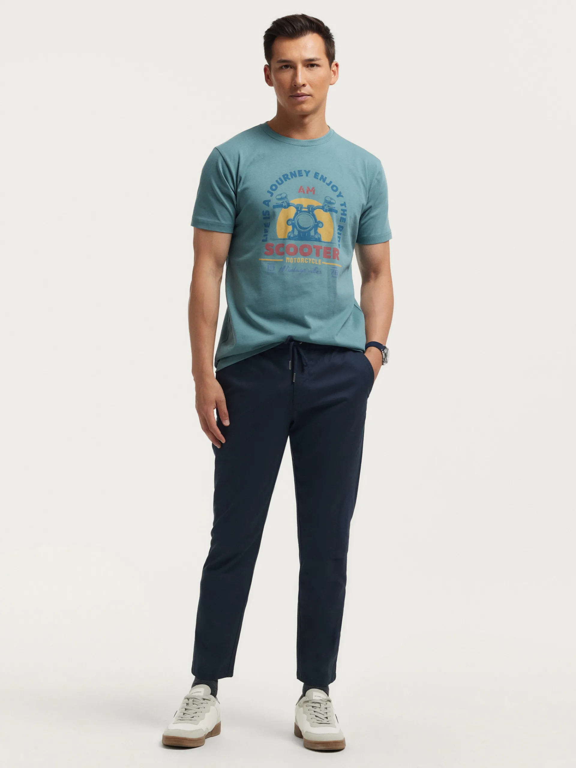 Teen|Casual-Alvaro Moreno PANTALON DAWSON Azul Marino