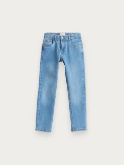 Pantalones-Alvaro Moreno PANTALON DENIM KIDS Azul